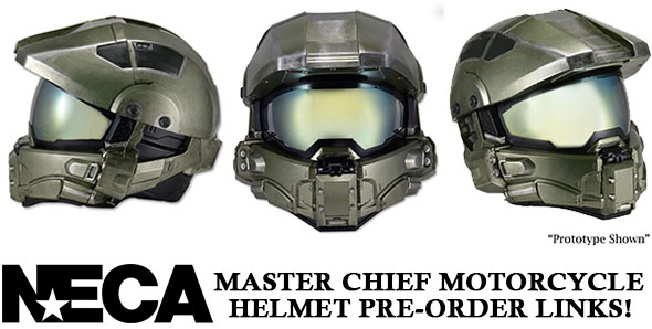 NECAOnline.com | Official Pre-Order Links for the Master Chief Motorcycle Helmet!