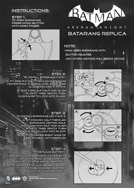 BatarangInstructions