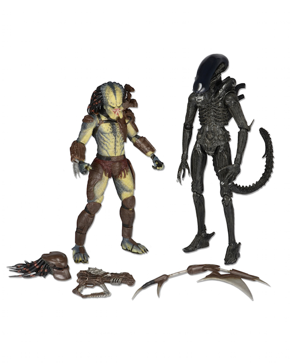 NECAOnline.com | Toys R Us Exclusive: Pre-Order Alien vs Predator Action Figure 2-Pack with Mini Comic!
