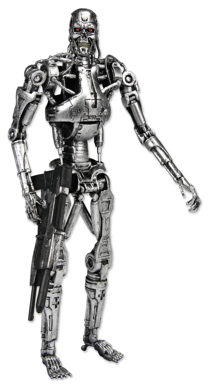NECAOnline.com | RESTOCK: The Terminator – 7″ Action Figure – T-800 Endoskeleton in Windowbox Packaging
