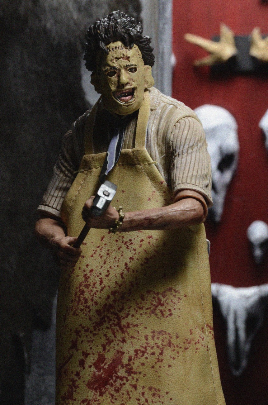 NECA Texas Chainsaw Massacre Leatherface Ultimate 7" Action Figure 40th Anni. 