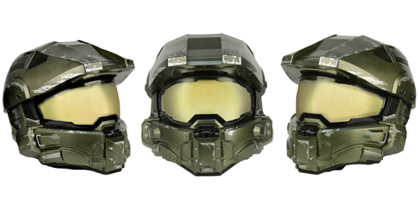 NECAOnline.com | Master Chief Motorcycle Helmet Update: New Info, Photos and Packaging!