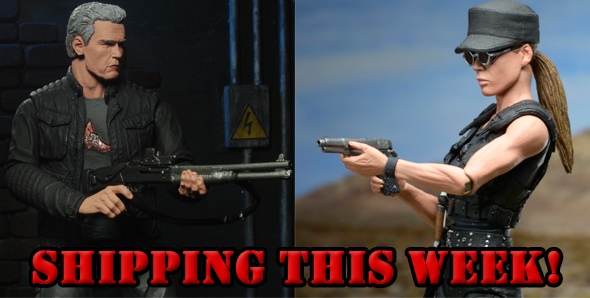 NECAOnline.com | Shipping this Week: T2 Ultimate Sarah Connor, Terminator Genisys "Pops" Guardian T-800
