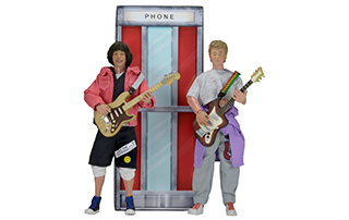 NECAOnline.com | RESTOCK: Bill and Ted’s Excellent Adventure – Wyld Stallyns Clothed Action Figure Box Set