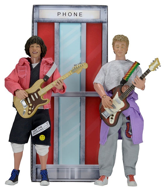 NECAOnline.com | Bill and Ted’s Excellent Adventure – Wyld Stallyns Clothed Action Figure Box Set