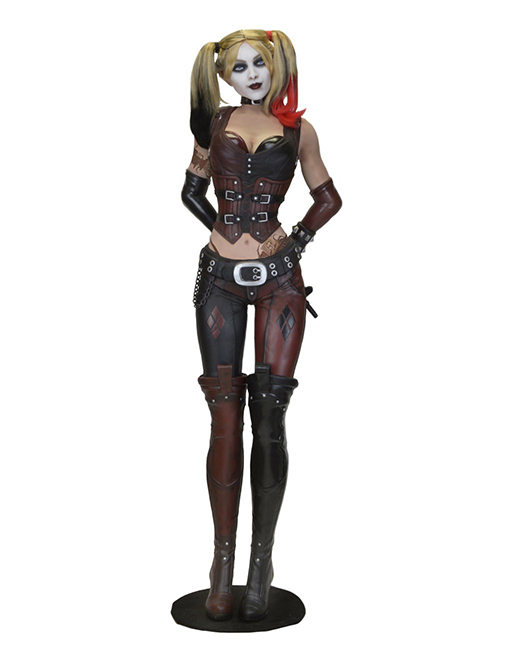 NECAOnline.com | Batman: Arkham City – Foam Replica - Life-Size Harley Quinn