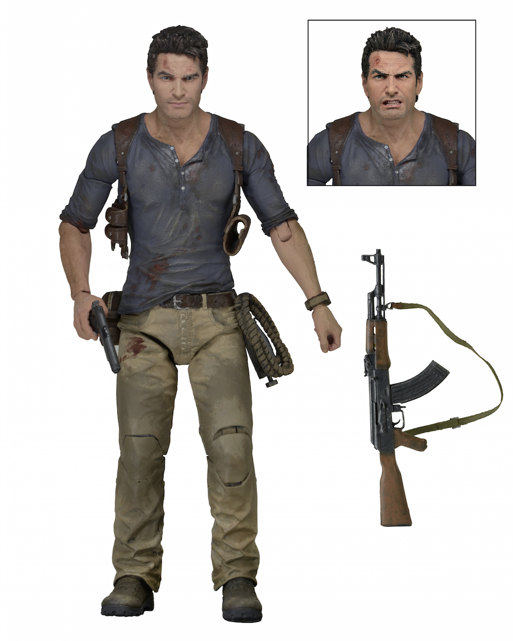 NECAOnline.com | DISCONTINUED: Uncharted 4 – 7” Scale Action Figure – Ultimate Nathan Drake