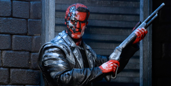 NECAOnline.com | Closer Look: T2 Classic Video Game Appearance T-800 Action Figure