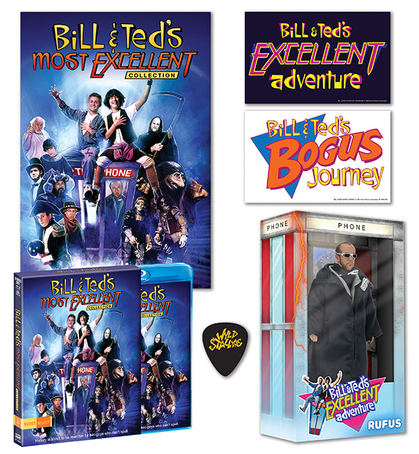 NECAOnline.com | Bill & Ted’s Most Excellent Collection Coming in September 2016 from Shout! Factory - Limited Edition Version Includes Exclusive Rufus Action Figure