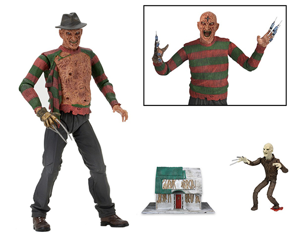 NECAOnline.com | Nightmare on Elm Street: Dream Warriors - 7" Scale Action Figure - Ultimate Part 3 Freddy
