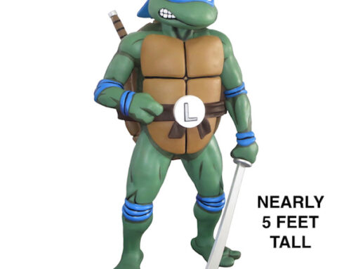 DISCONTINUED – Teenage Mutant Ninja Turtles – Full-Size Leonardo Foam Replica