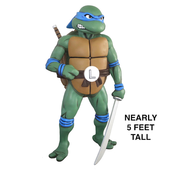 NECAOnline.com | DISCONTINUED - Teenage Mutant Ninja Turtles – Full-Size Leonardo Foam Replica