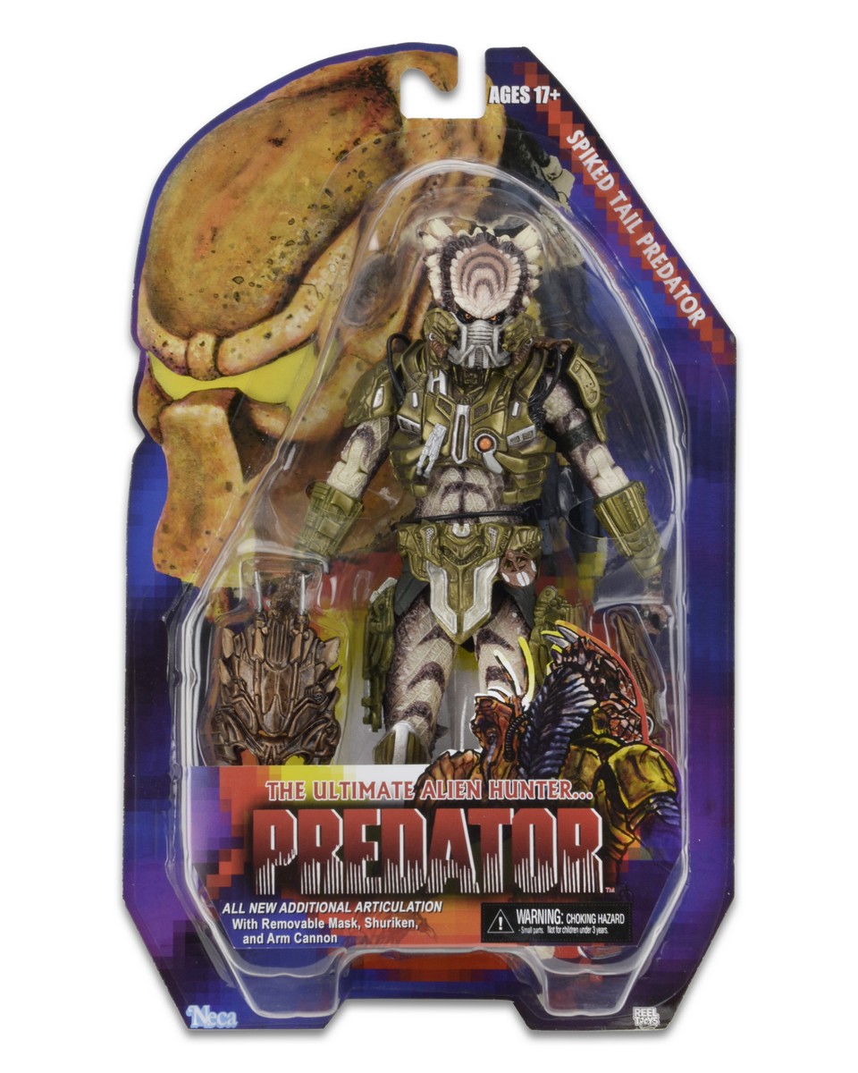 Details about   Kenner The Ultimate Alien Hunter Predator Spiked Tail Predator Action Figure New 