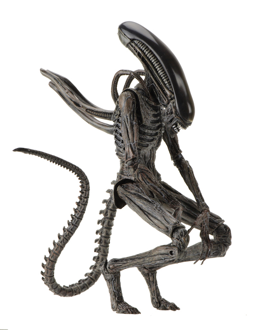 7" Scale Xenomorph Alien Action Figure Extendable Mouth Movie Collectible NECA 