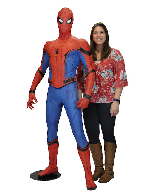 NECAOnline.com | Spider-Man: Homecoming - Life Size Foam Figure – Spider-Man