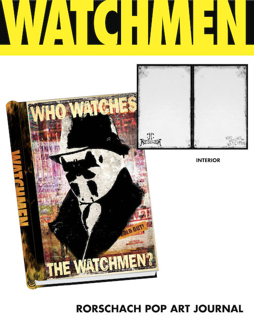 NECAOnline.com | DISCONTINUED - Watchmen - Journal - Rorschach Pop Art