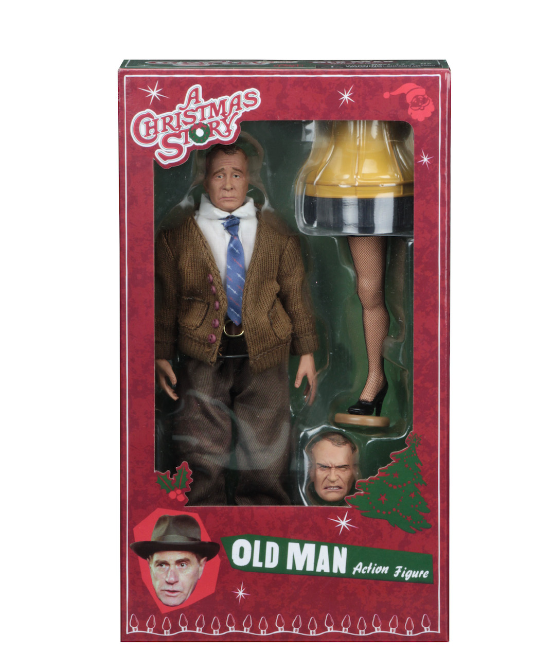 NECAOnline.com | RESTOCK: A Christmas Story – 8″ Clothed Action Figure – Old Man