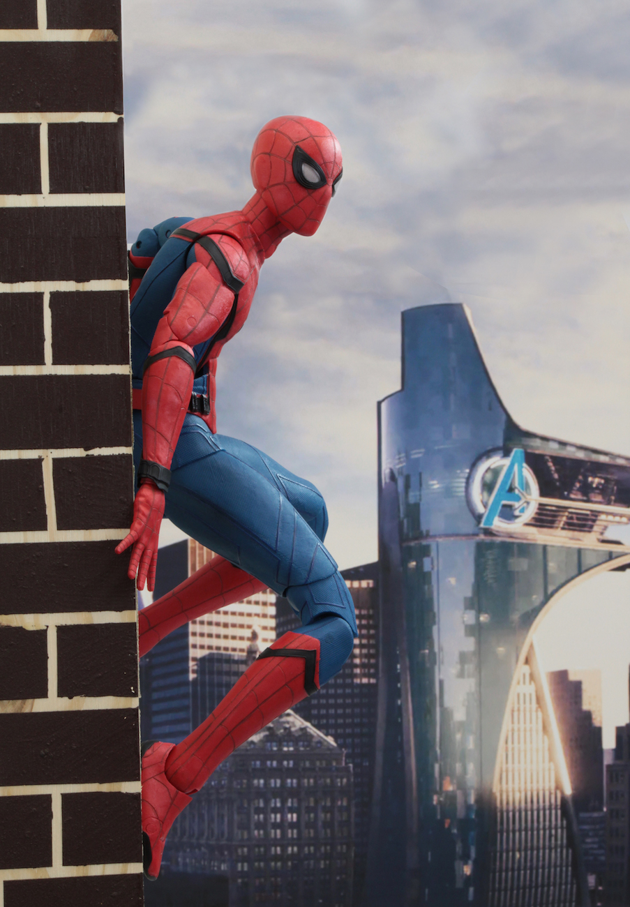 neca spider man homecoming action figure