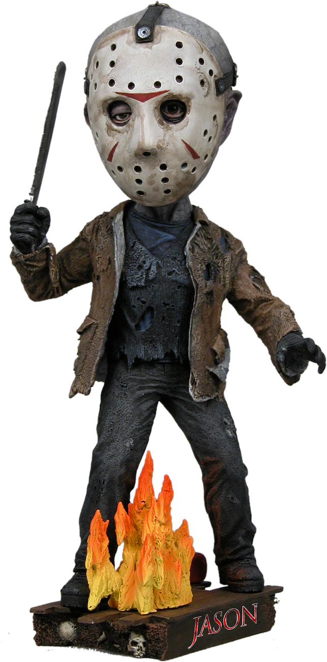 NECAOnline.com | Shipping This Week - Jason and Freddy Headknockers, Clothed Iron Maiden Trooper, and James Cameron Action Figure!