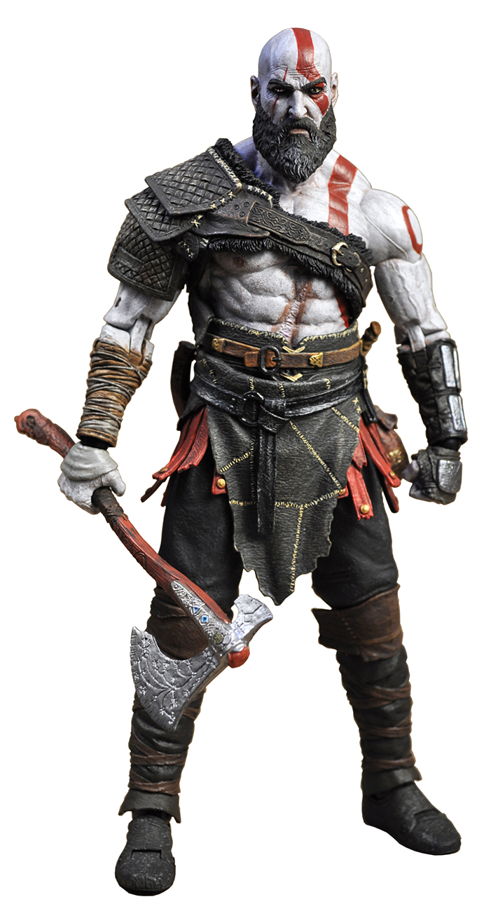 DISCONTINUED – God of War (2018) – 7″ Scale Action Figure – Kratos 