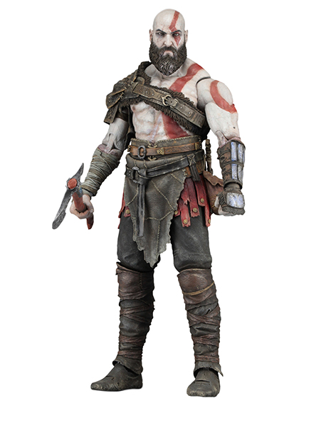NECAOnline.com | DISCONTINUED - God of War (2018) - 7" Scale Action Figure - Kratos