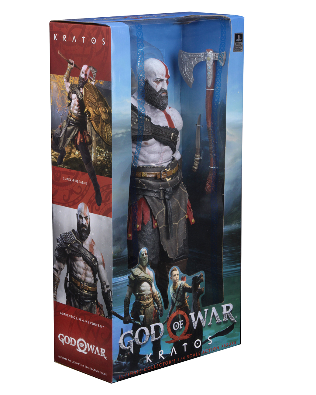 Kratos God Of War 1:4 Scale Figure by Neca - FREE SHIPPING - Spec Fiction  Shop