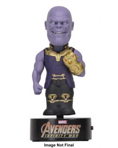 NECAOnline.com | Shipping This Week - Avengers: Infinity War Iron Man, Groot, Spider-Man, and Thanos Body Knockers!