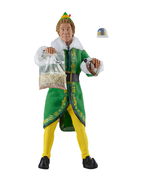 NECAOnline.com | Elf - 8” Clothed Action Figure – Buddy the Elf