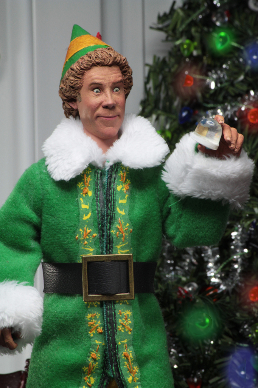 Elf - 8" Clothed Action Figure - Buddy the Elf.