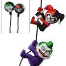NECAOnline.com | Scalers 2-Pack with Custom Earbuds - Joker and Harley (DC Comics)