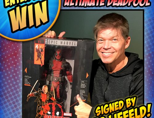 Enter to Win a 1/4 Scale Ultimate Deadpool Figure Signed by Rob Liefeld!