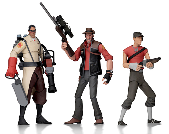 NECAOnline.com | Team Fortress 2 - 7" Scale Action Figures - Series 4 RED