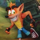 NECAOnline.com | DISCONTINUED Crash Bandicoot - 7" Scale Action Figure - Ultra Deluxe Crash with Aku Aku Mask