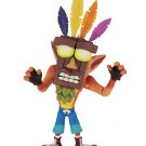 NECAOnline.com | DISCONTINUED Crash Bandicoot - 7" Scale Action Figure - Ultra Deluxe Crash with Aku Aku Mask