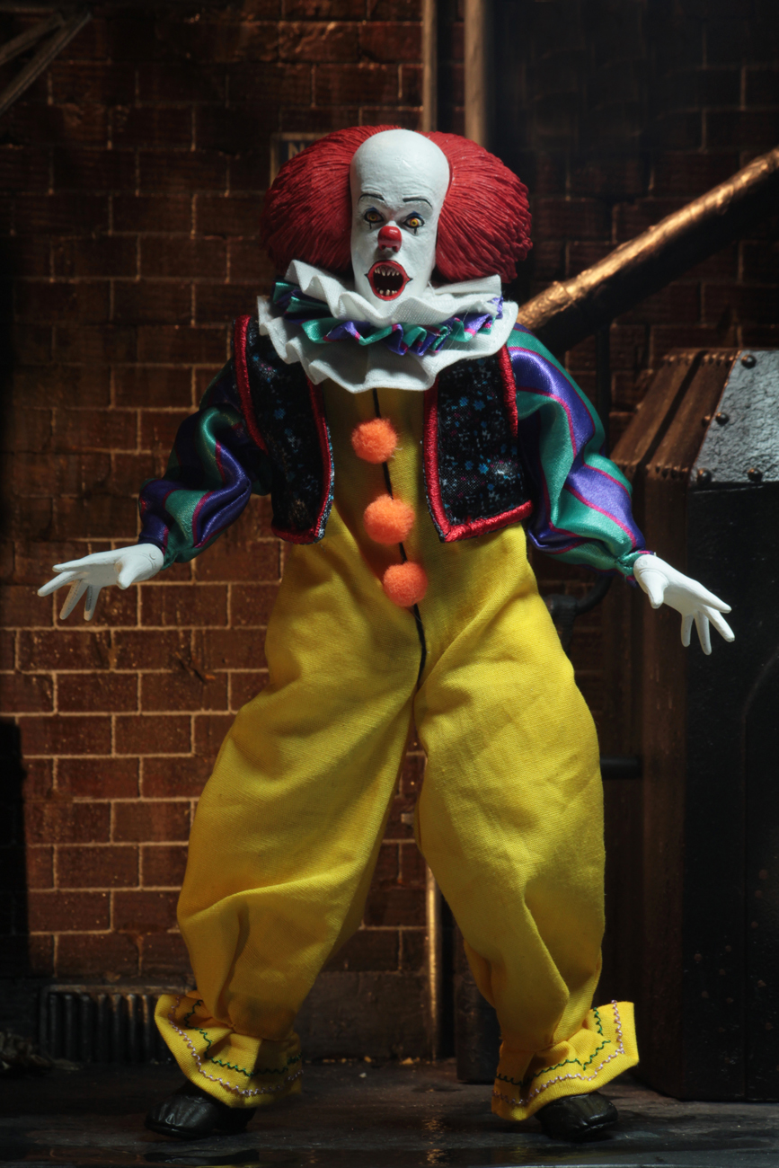 1990 Pennywise NECA IT 8" Scale Clothed Action Figure