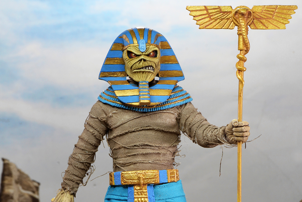 Iron Maiden – 8″ Clothed Action Figure – Pharaoh Eddie 