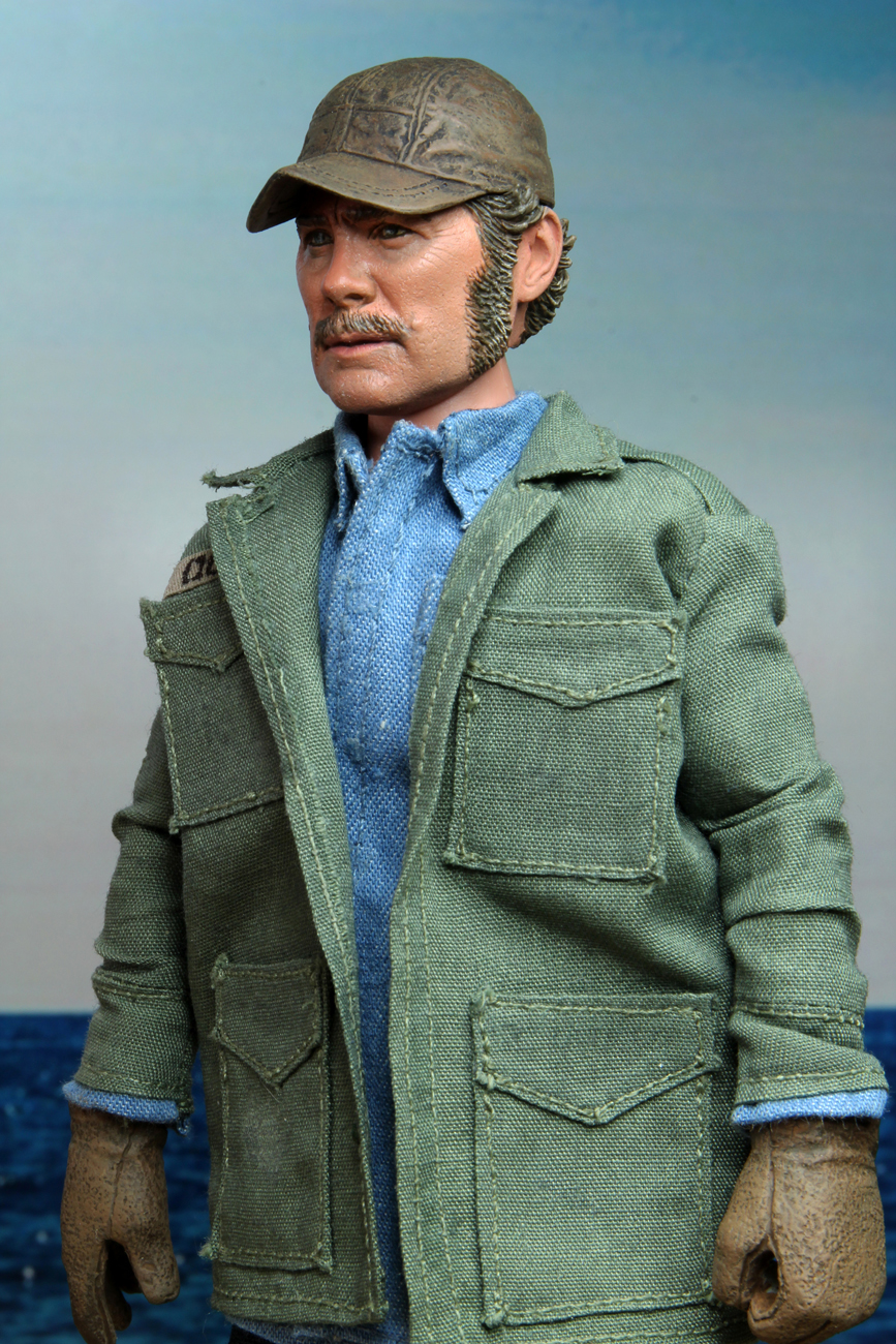 1/6 SCALE CUSTOM ROBERT SHAW JAWS QUINT ACTION FIGURE HEAD! 