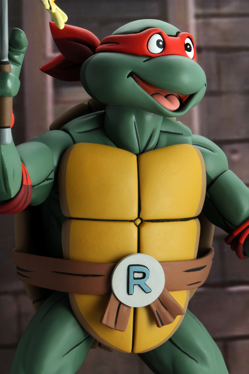 Raphael Figur Teenage Mutant Ninja Turtles Nickelodeon Serie 2 Mega Bloks Neu 