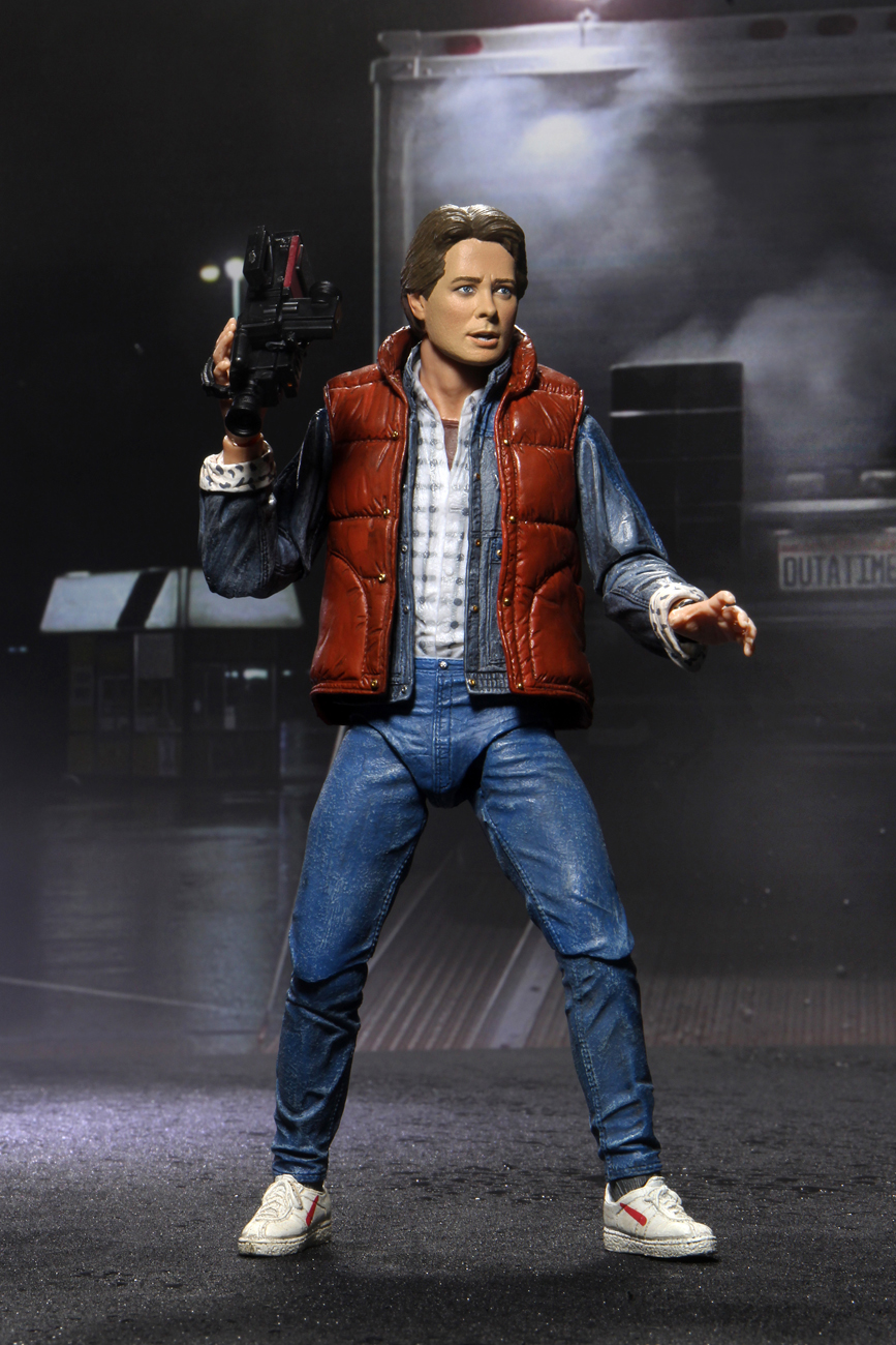 FIGURA NECA BACK TO THE FUTURE ULTIMATE MARTY MCFLY  35th Collection 18CM BOX 
