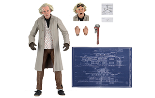 NECAOnline.com | Back To The Future - 7" Scale Action Figure - Ultimate Doc Brown