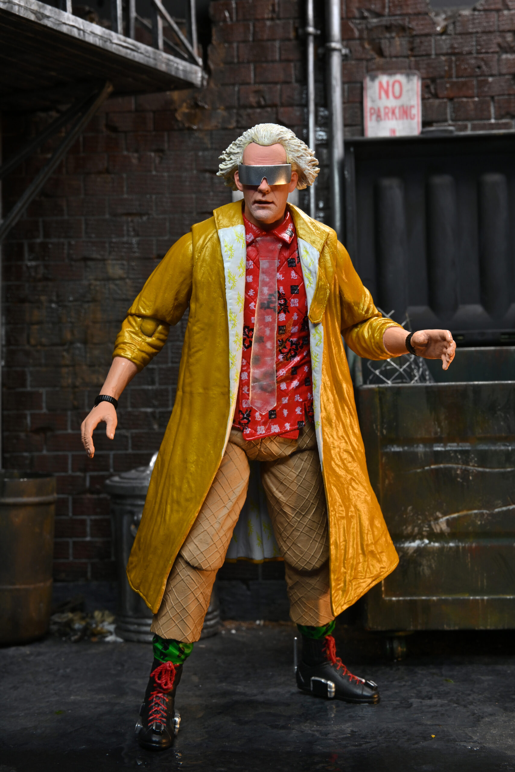 Back to the Future Doc Brown 7" A/Figure NECA IN STOCK • NEW & OFFICIAL • 
