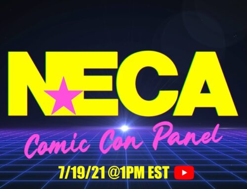 NECA Comic Con Online Panel – July 19, 2021 at 1 PM Eastern on YouTube!