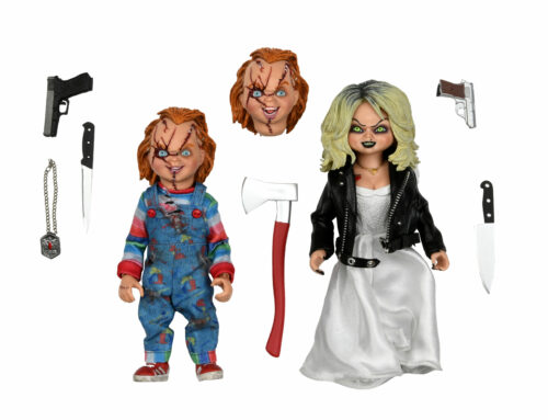 Bride of Chucky – 8″ Scale Clothed Figure – Chucky & Tiffany 2-Pack
