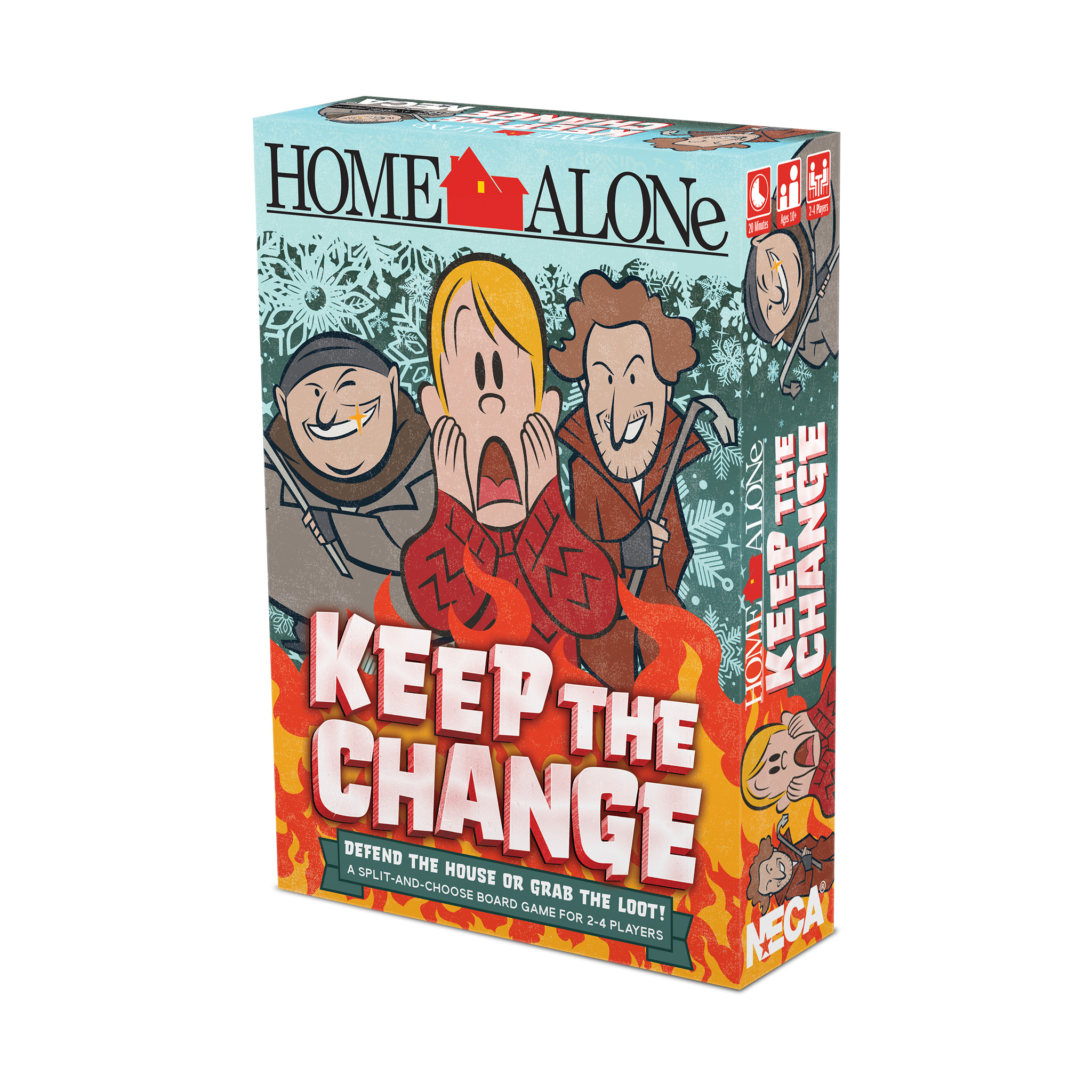 NEW RARE Neca Home Alone Keep The Change Board Game Kevin Marv Harry IN STOCK 