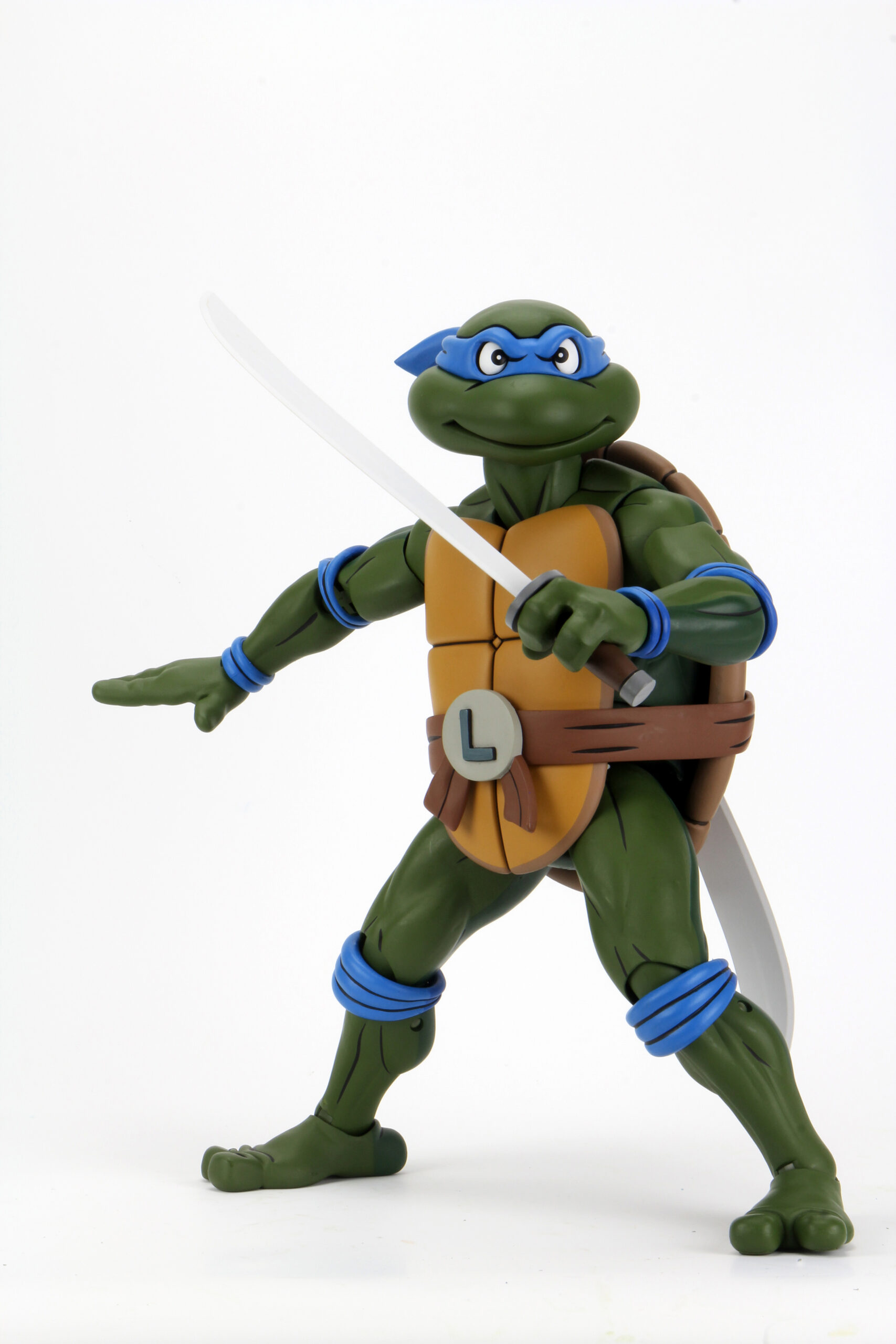 NECA Teenage Mutant Ninja Turtles in Time 18 cm Action Figur Leonardo 