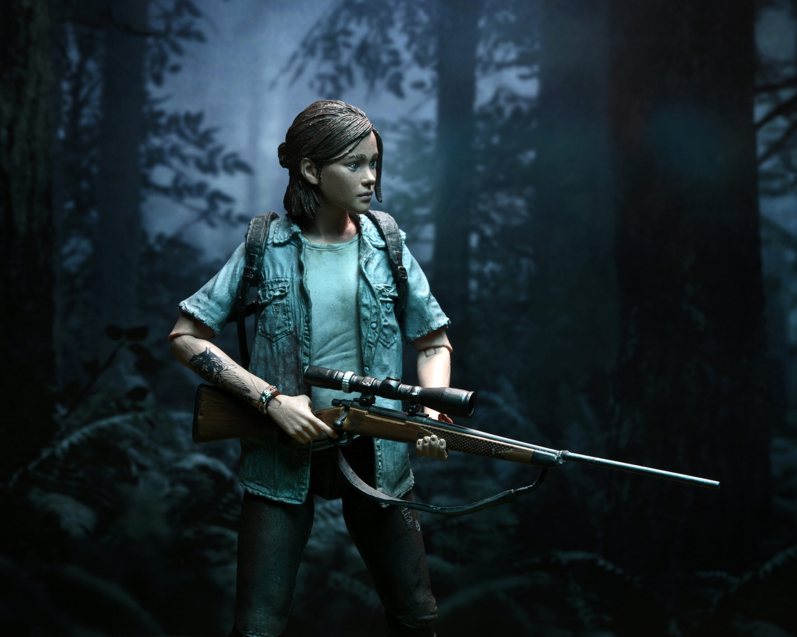 Action Figure The Last Of Us 2 Joel Ellie Neca C/acessórios