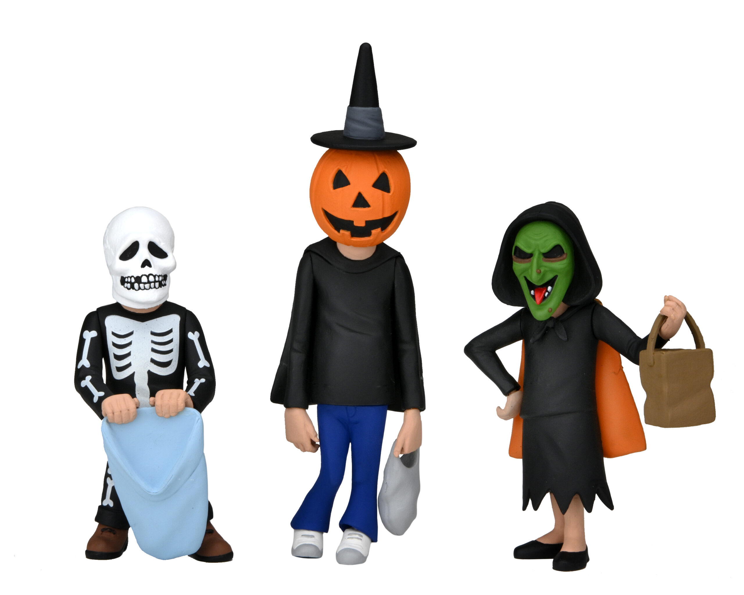 NECAOnline.com | Halloween 3 - 6" Scale Action Figures – Toony Terrors “Trick or Treaters” 3-pack