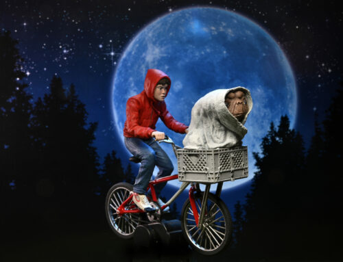 E.T. The Extra-Terrestrial 40th Anniversary 7″ Scale Action Figure – Elliott & E.T. on Bicycle