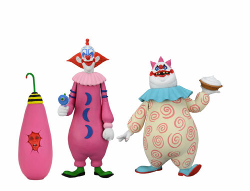 Killer Klowns from Outer Space – 6” Scale Action Figures – Toony Terrors Slim and Chubby 2 pack