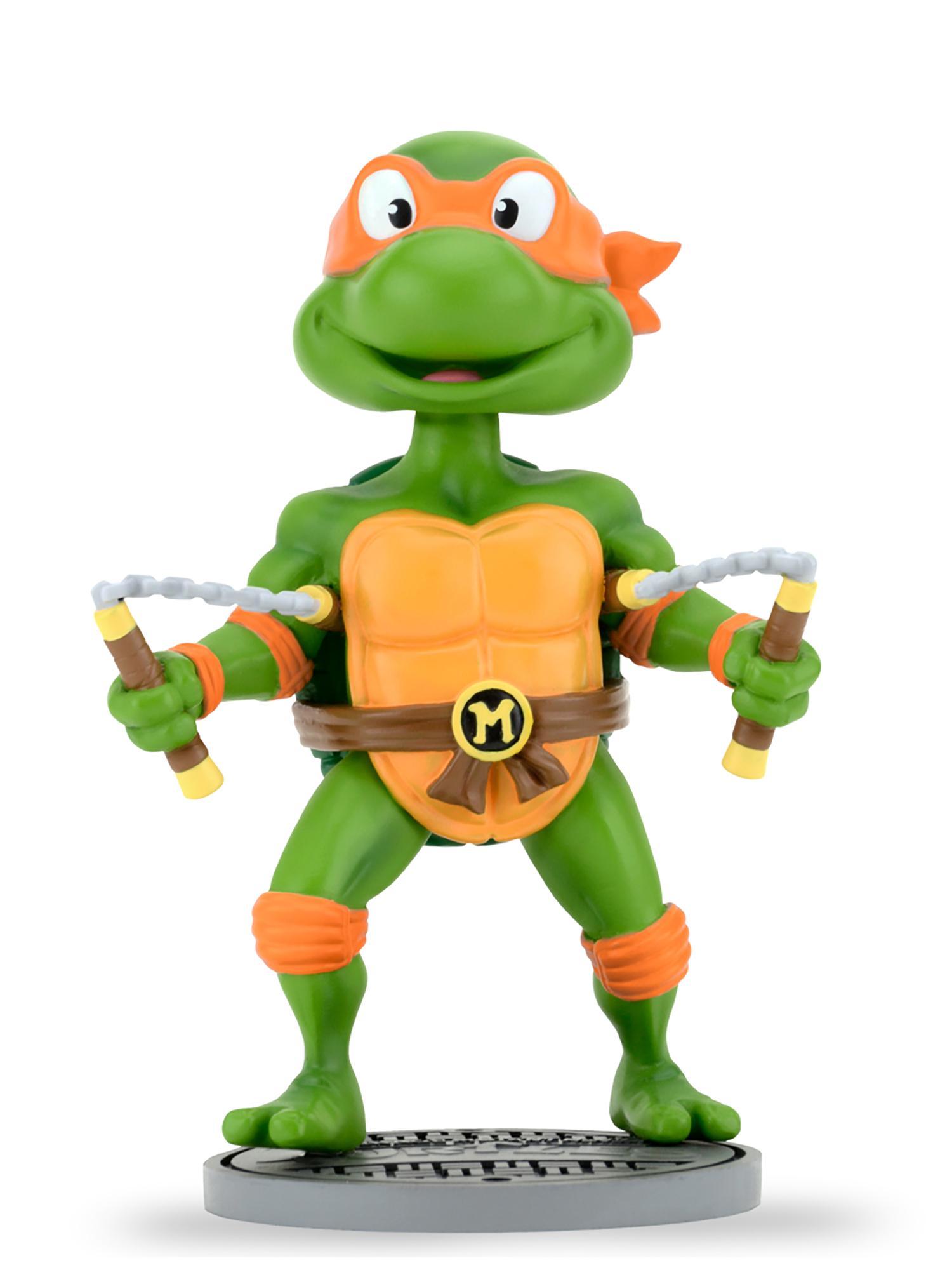 NECAOnline.com | Teenage Mutant Ninja Turtles (Classic) - Head Knocker - Michelangelo
